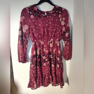 Beautiful flowy flower dress (Girls XL) #251